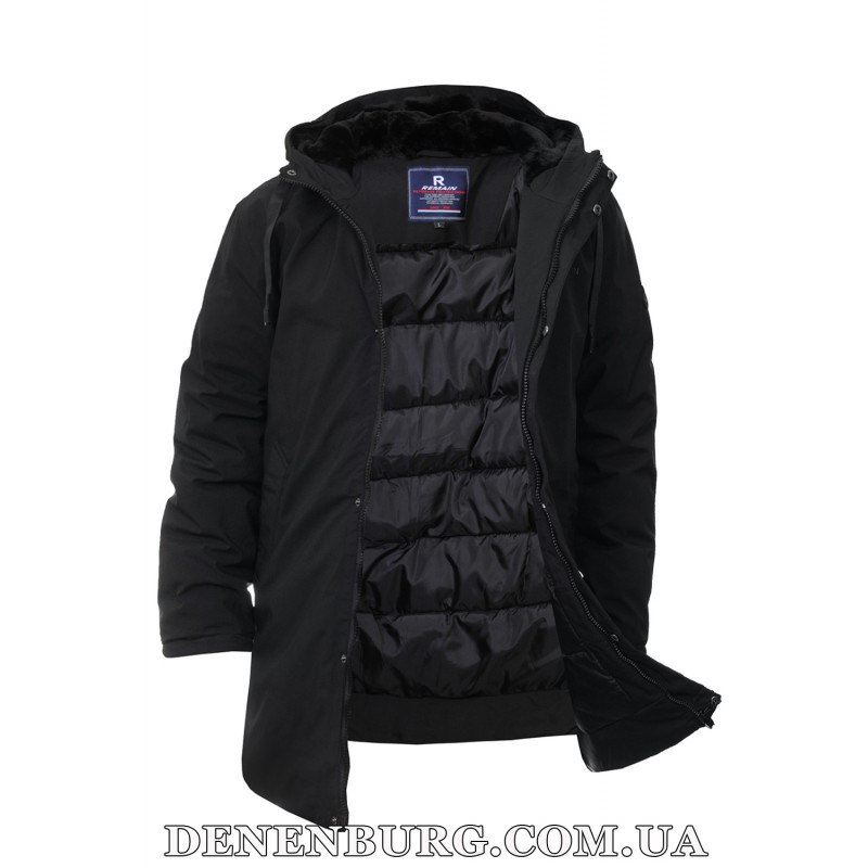 Куртка чоловіча зимова REMAIN 23-728 чорна